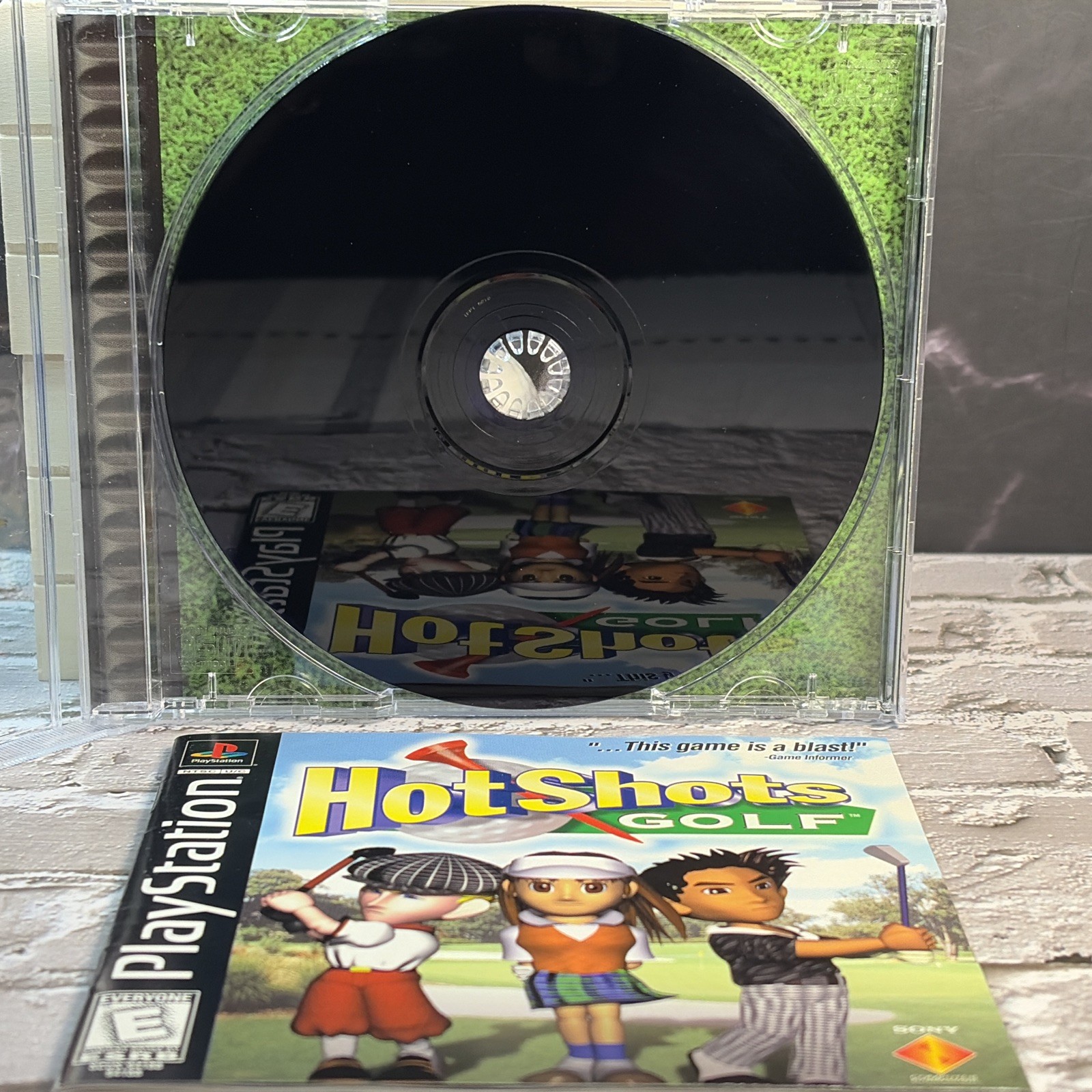 Hot Shots Golf (Sony PlayStation 1, 1998) CIB T&W