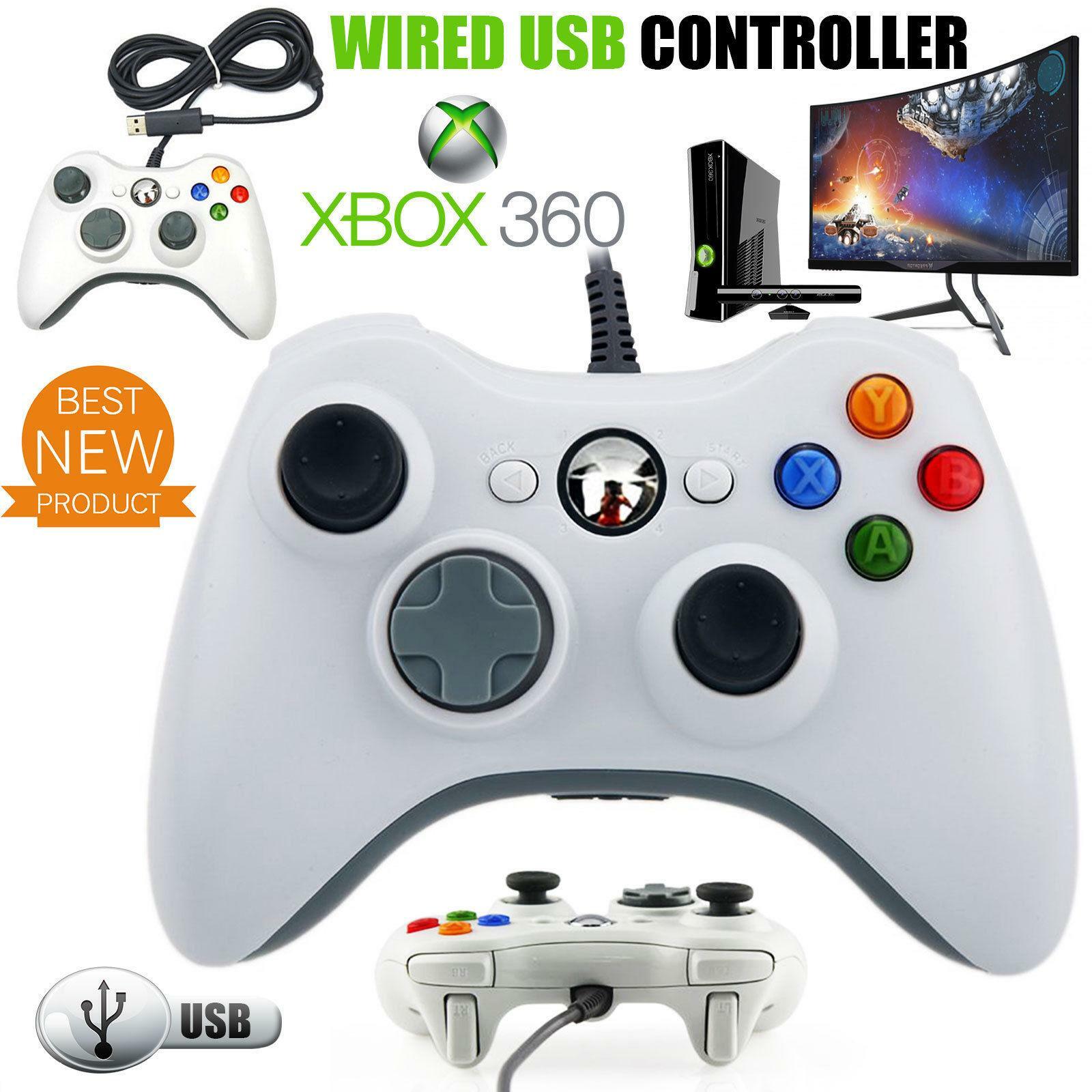 USB Wired Gamepad Controller Joystick For Xbox 360 Console PC WIN 7 8 10