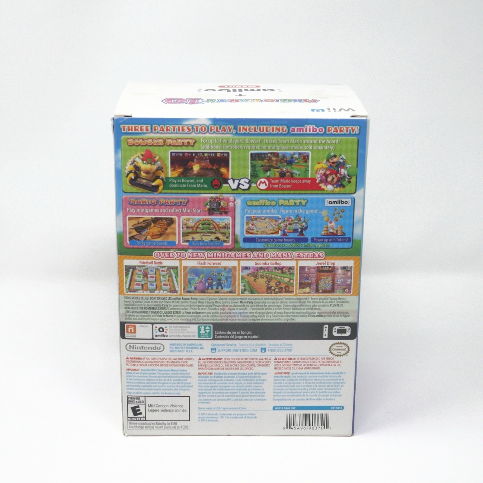 Mario Party 10 Mario amiibo Bundle – New – Wii U