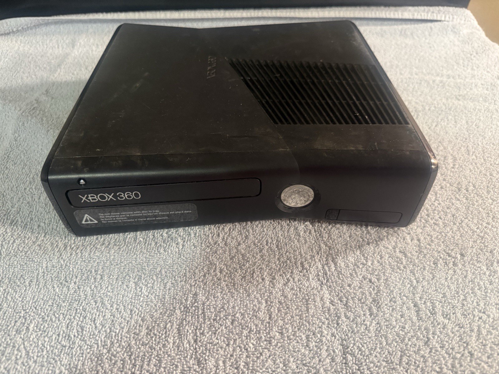 Xbox 360 S Slim 4GB Model 1439 Matte Black *Console Only* TESTED WORKING