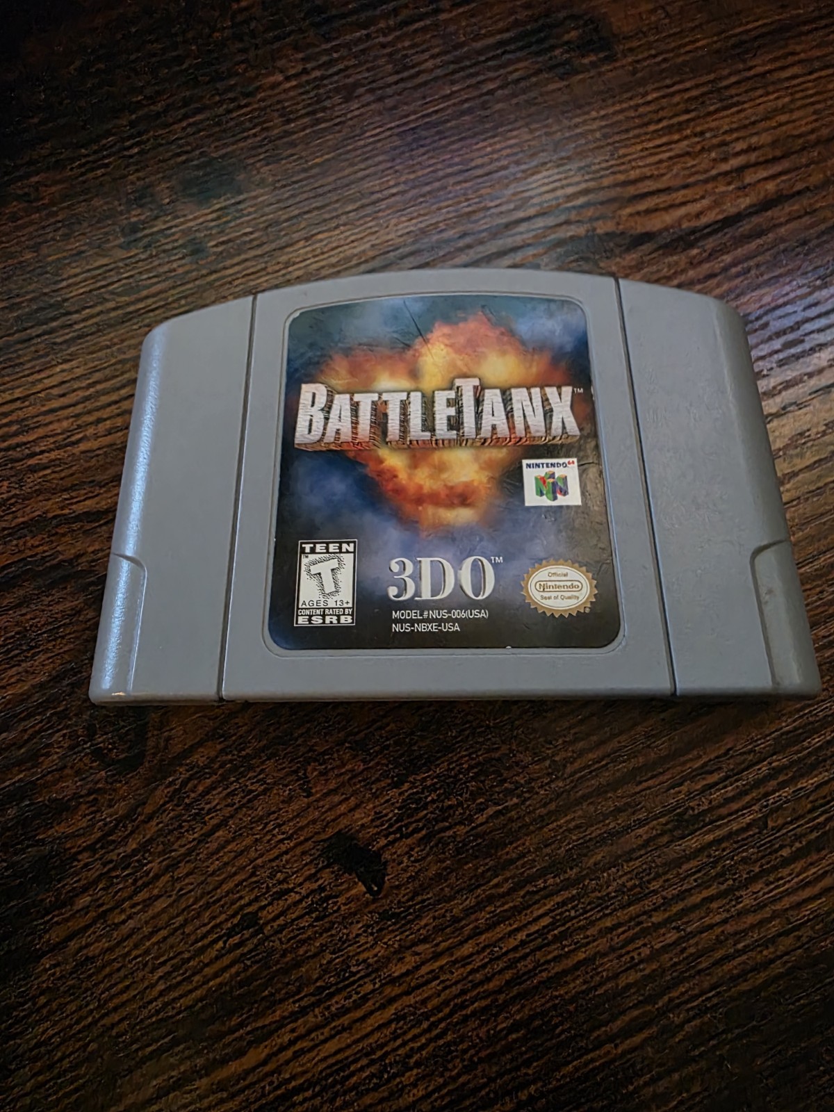 BattleTanx (Nintendo 64 N64, 1998) Cartridge Only Authentic Tested Working