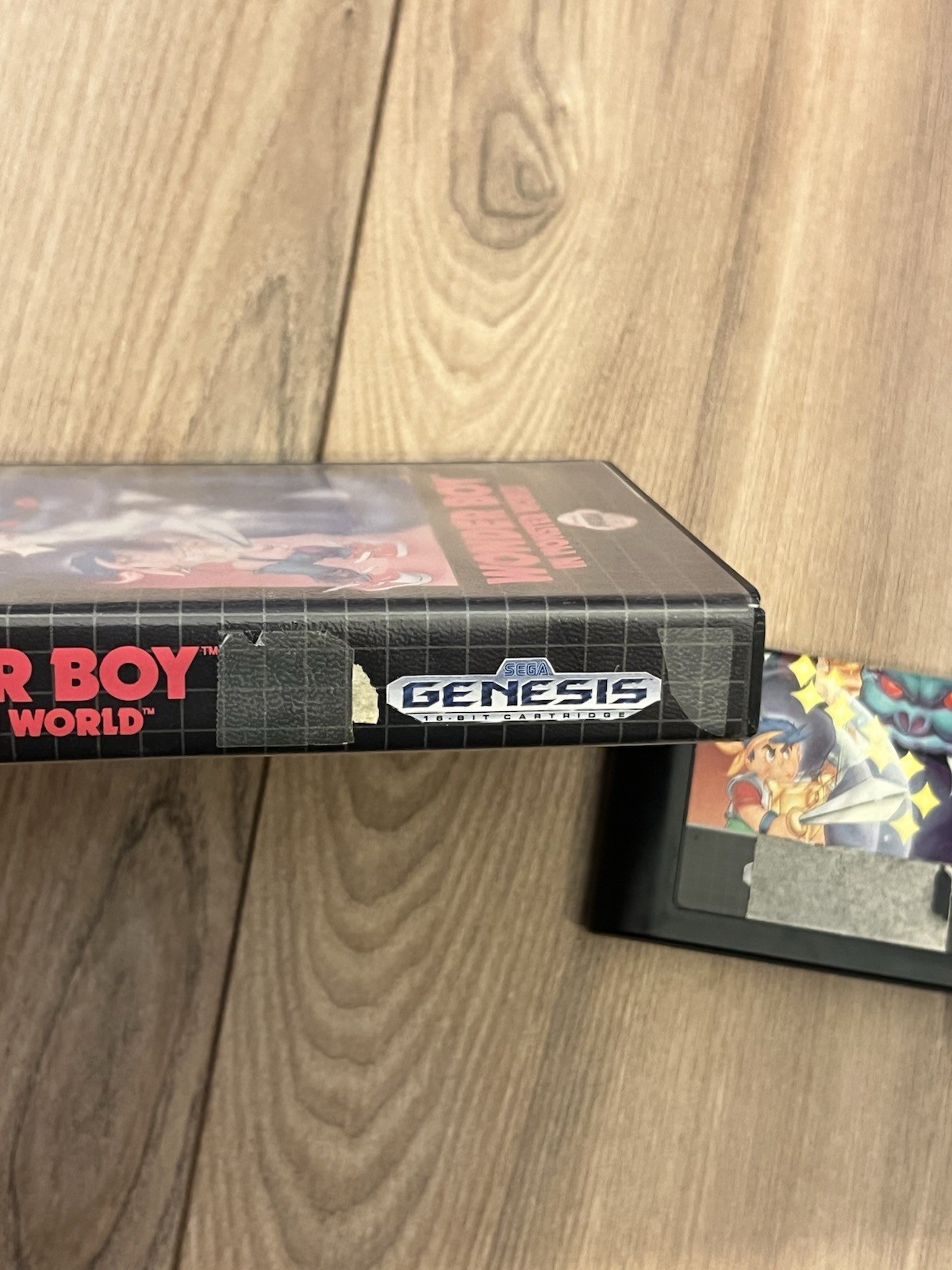 Wonder Boy in Monster World (Sega Genesis, 1990) No Manual Tested Works