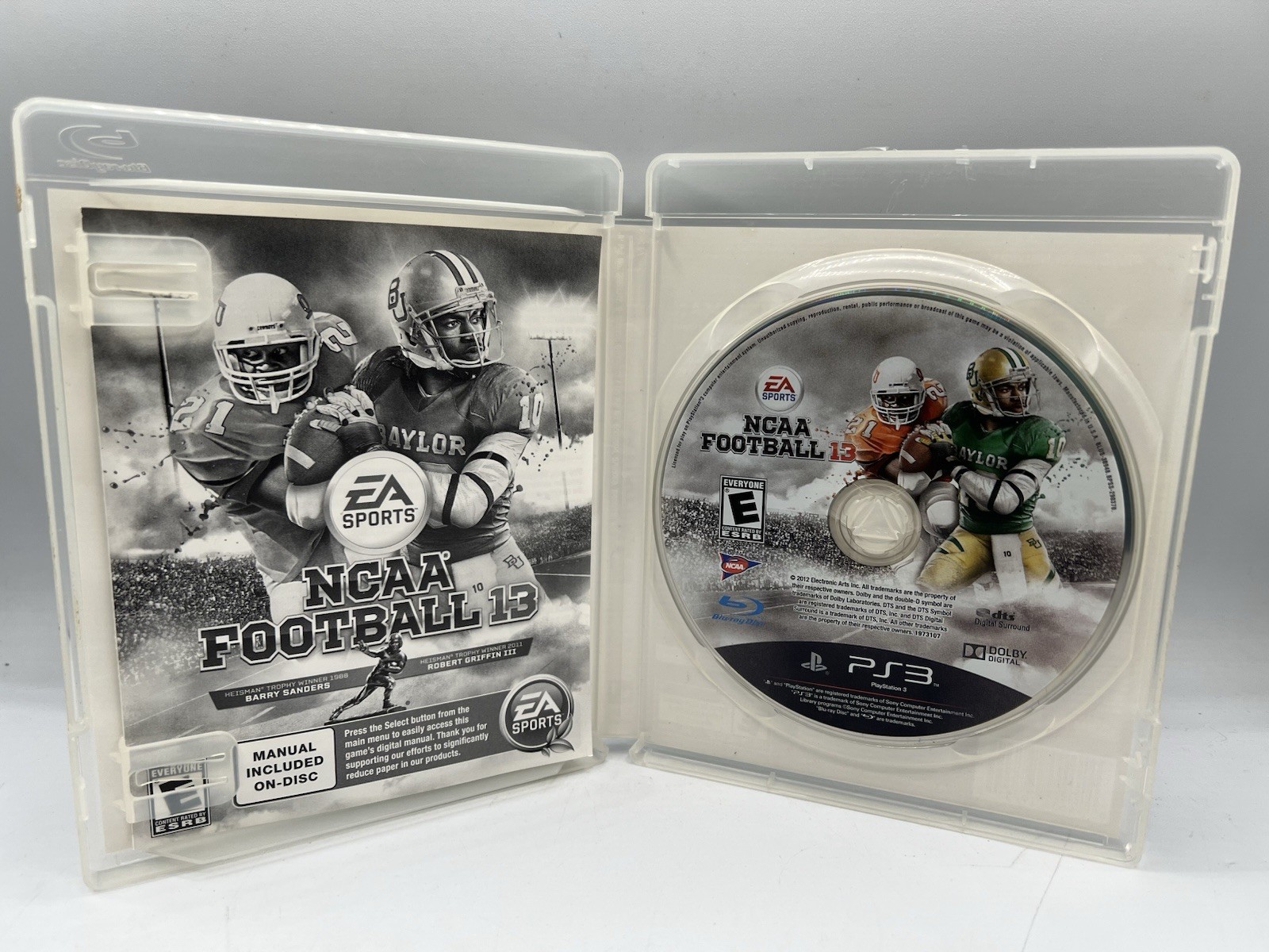 NCAA Football 13 PS3 PlayStation 3 Complete CIB