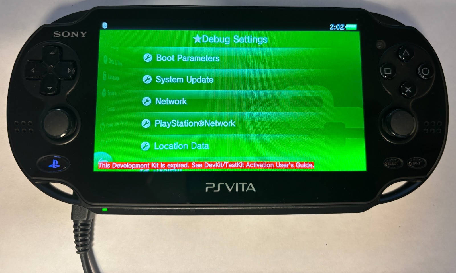 SONY PLAYSTATION PS VITA DEV (PDEL-1001) *EXPIRED* DEVELOPMENT KIT ULTRA RARE