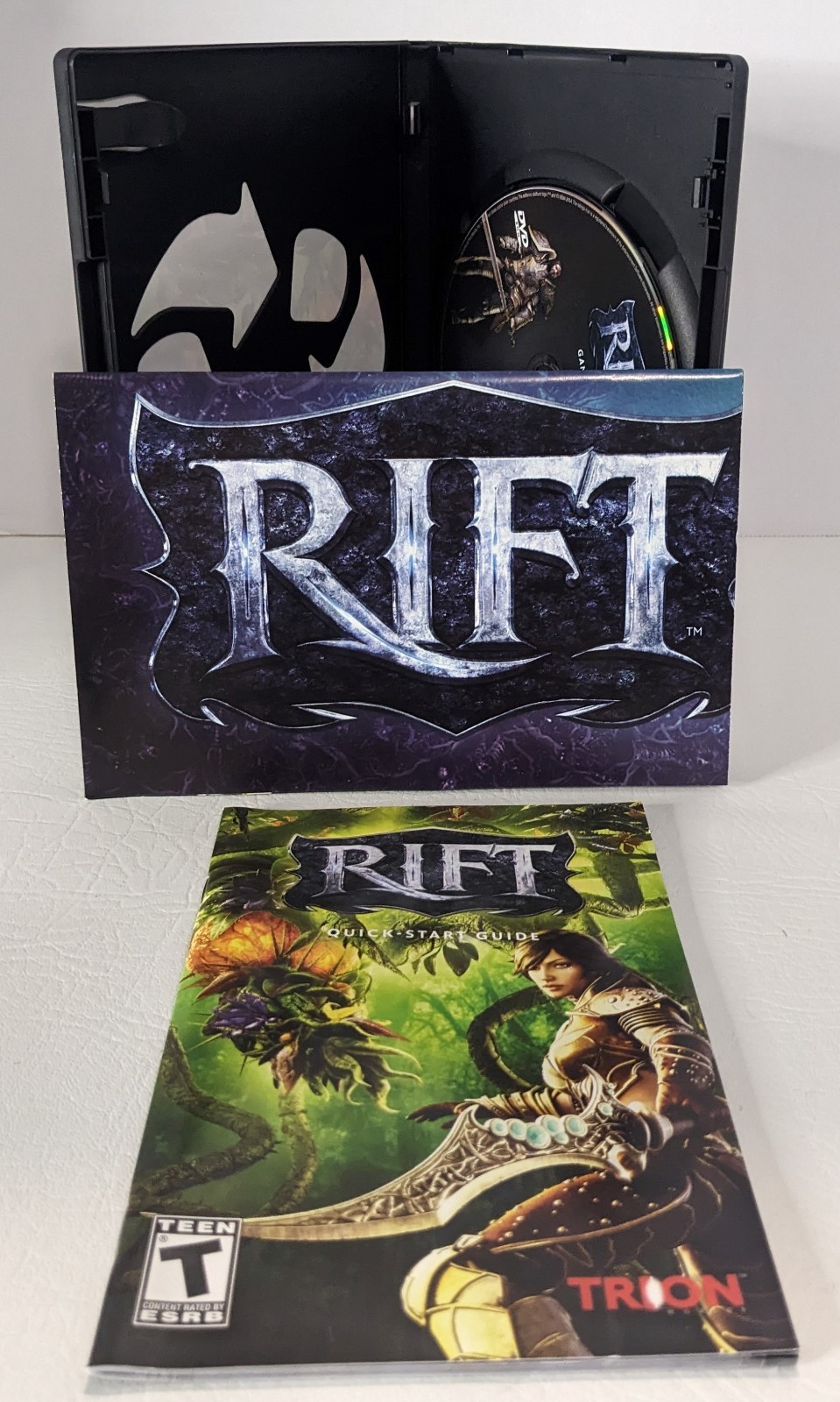 Rift PC DVD-ROM Video Game W/ Original Slipcover 2011 Trion Worlds