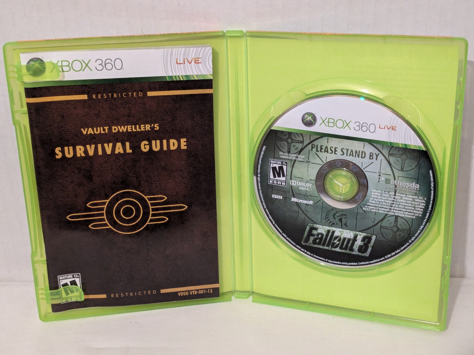 Fallout 3 Limited Collectors Edition – Microsoft Xbox 360 Complete CIB