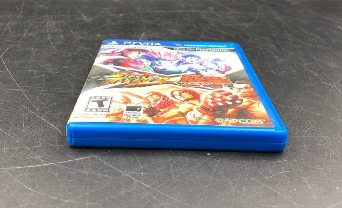 Street Fighter X Tekken (Sony PlayStation Vita, PSVITA) in Case w/ Insert