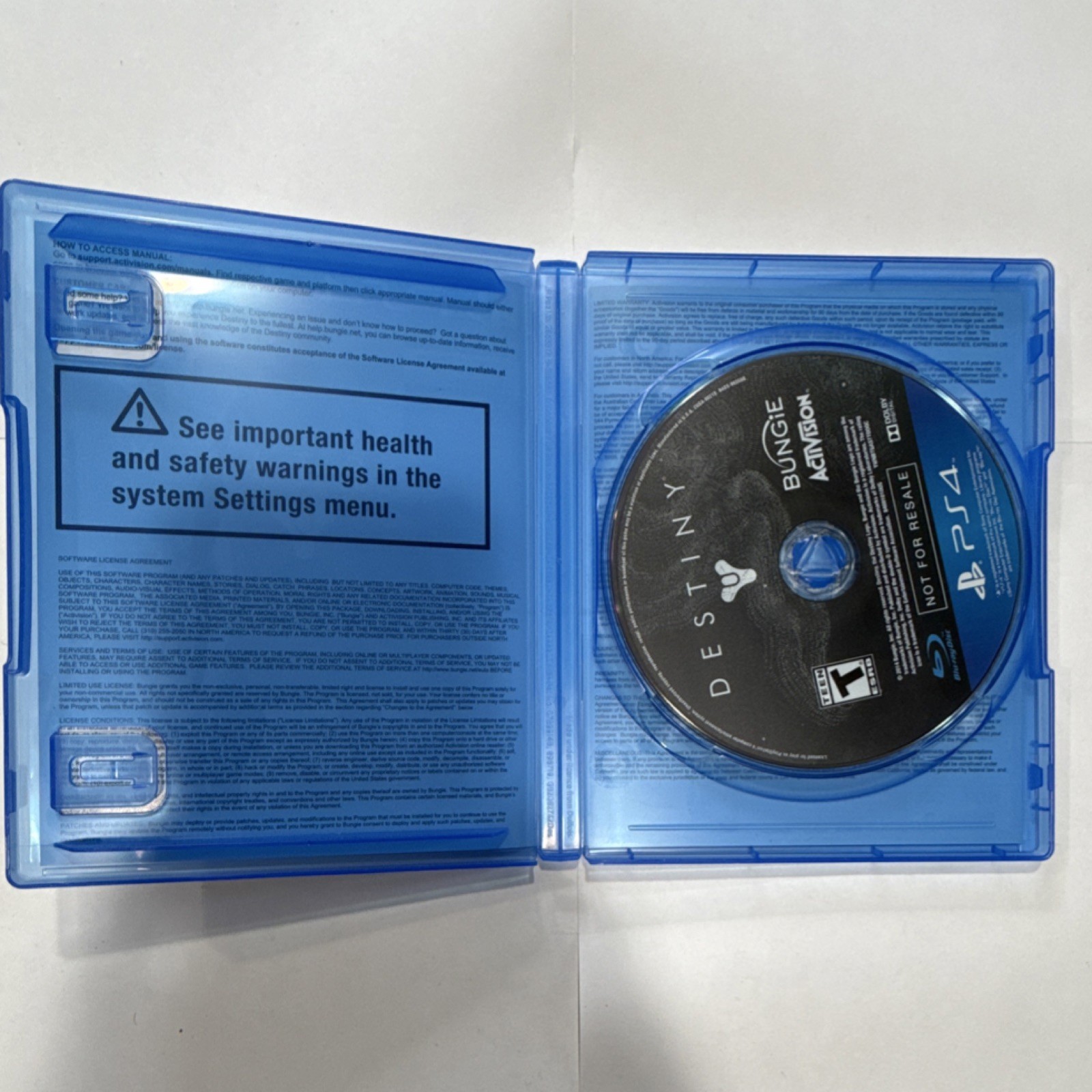 Activision Destiny Sony PlayStation 4 2014 Multiplayer Online Playability