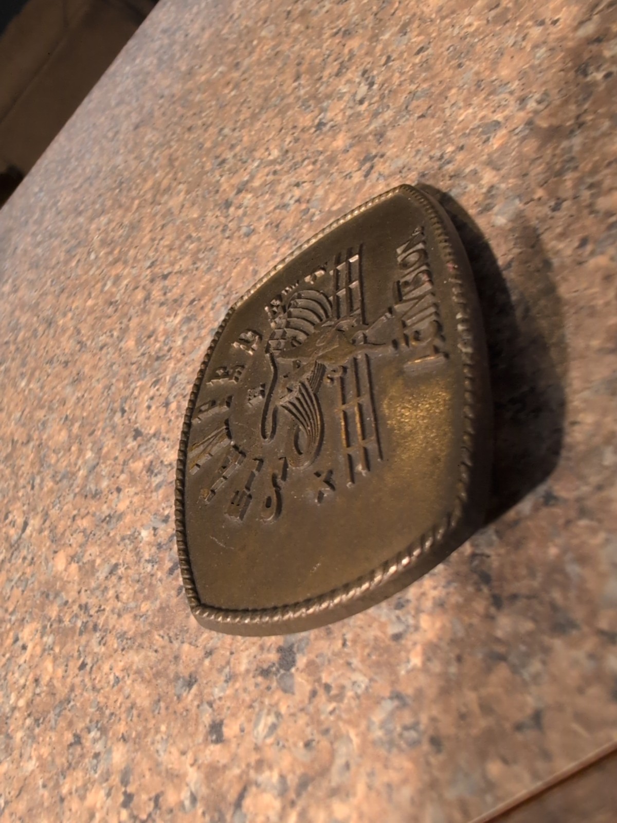 Atari Video Game Vintage 80’s Activision- Stampede Belt Buckle
