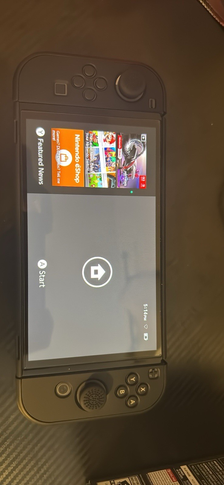 Nintendo Switch OLED Super Smash Bros Edition With All Original Items In Box