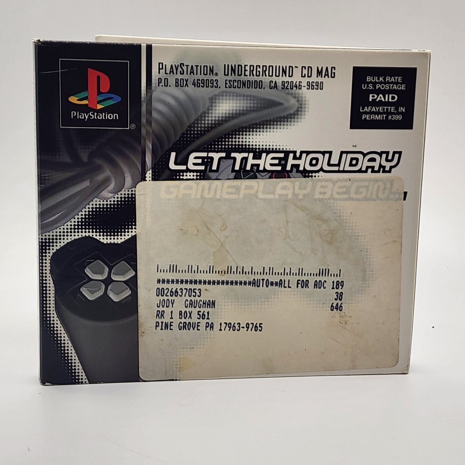 Sony PS1 PlayStation 1 Underground Demo Discs v2.4 Mint Condition