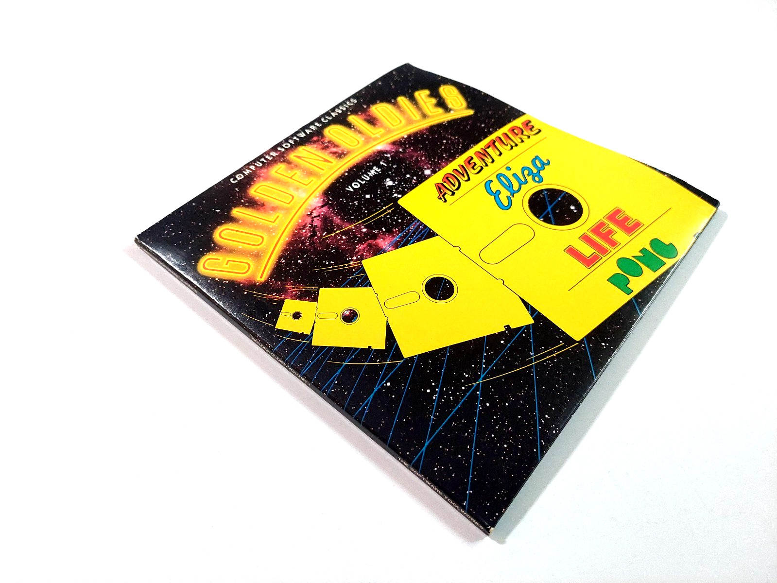 Golden Oldies Vol 1 Commodore 64 1987 Complete Floppy Pong Life Eliza Adventures