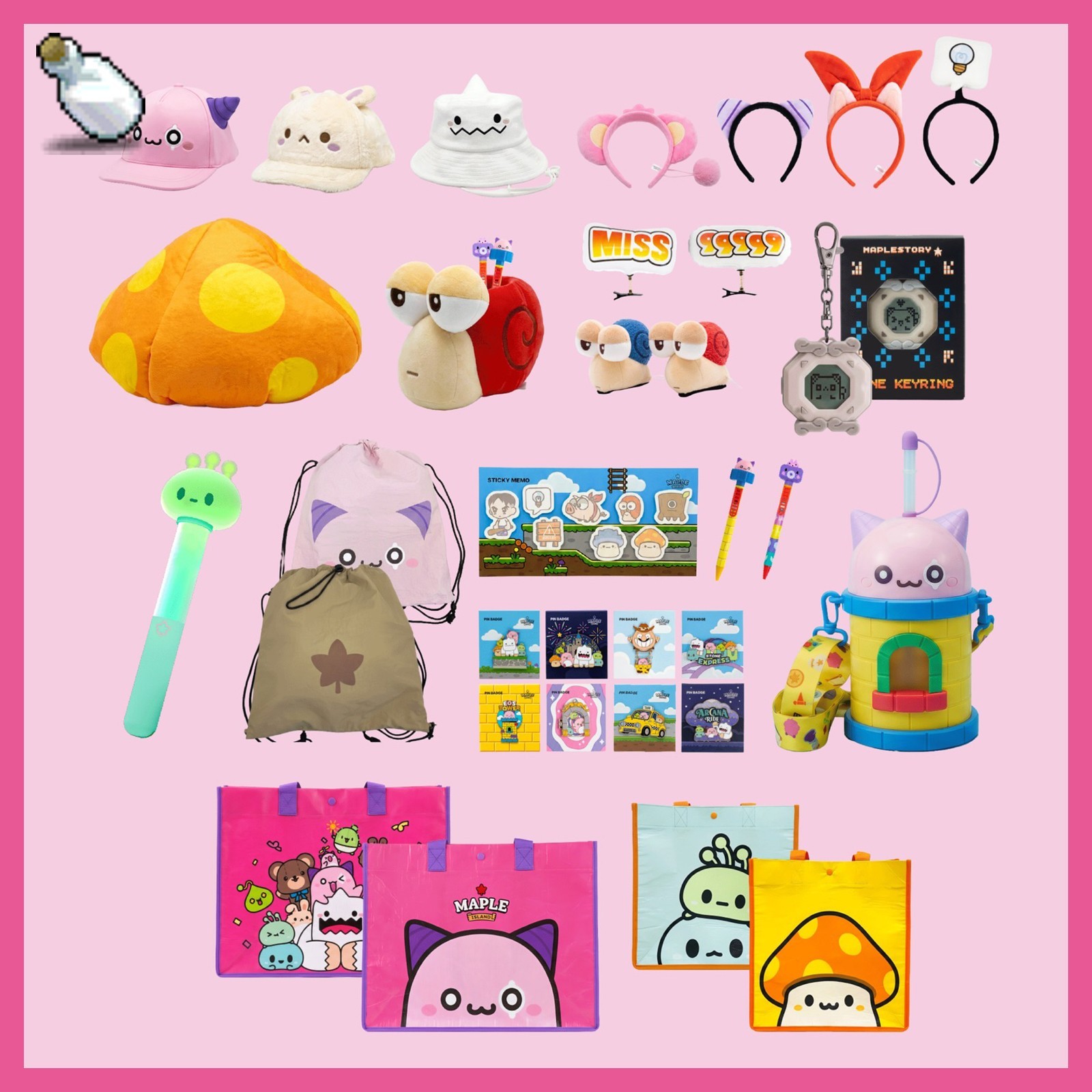 MapleStory MAPLE ISLAND X LOTTE WORLD Collaboration MD – Limited