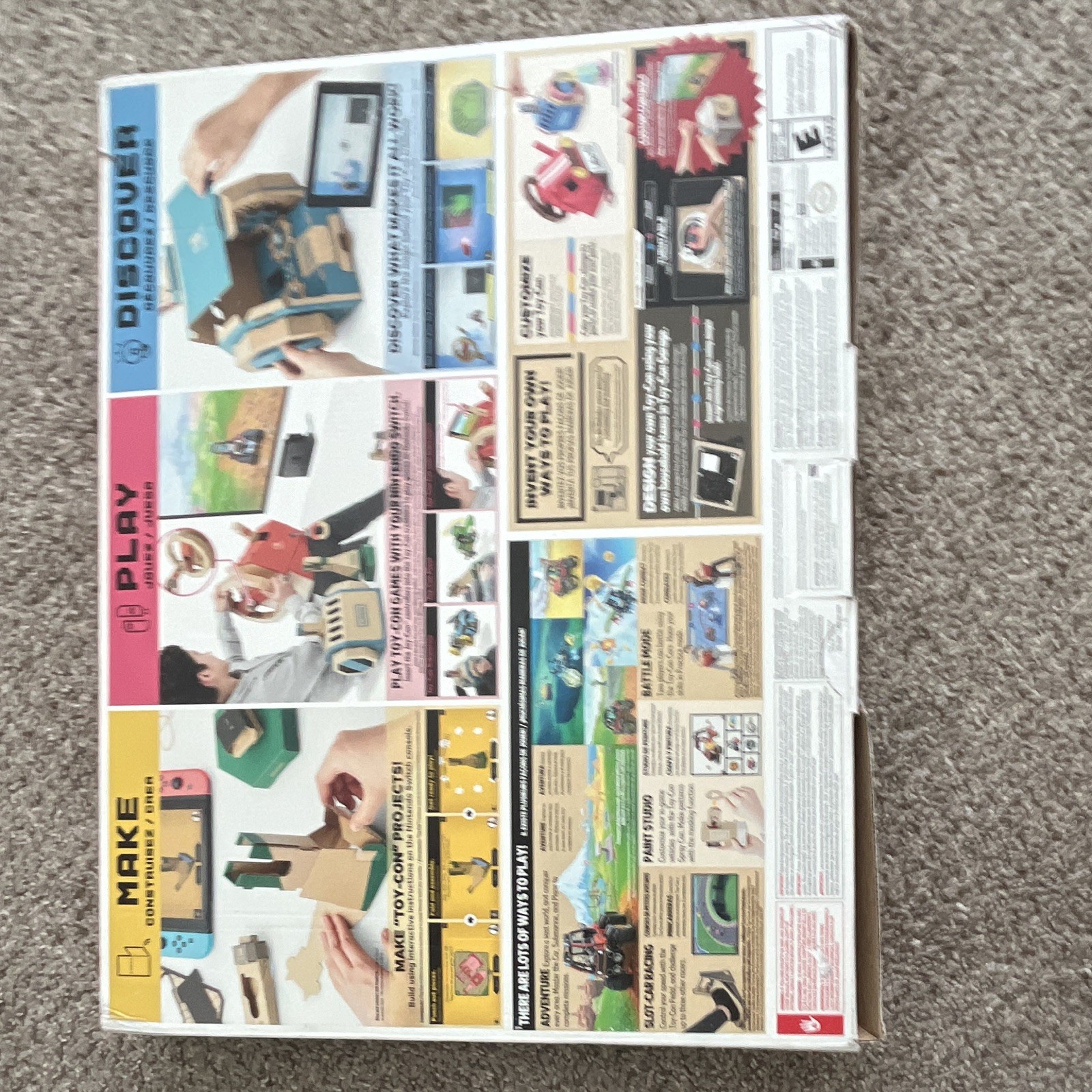 Nintendo Labo Toy-Con Variety Kit + Vehicle Kit for Nintendo Switch