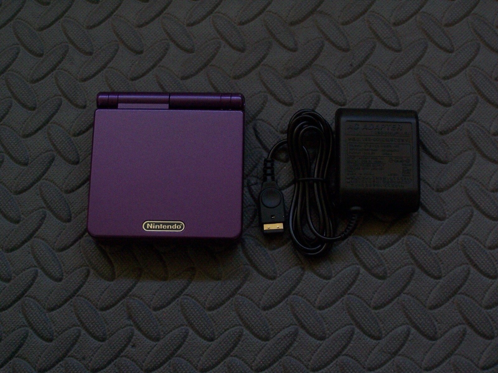 Nintendo Game Boy Advance GBA SP IPS MOD System 10 Level Brightness – Purple