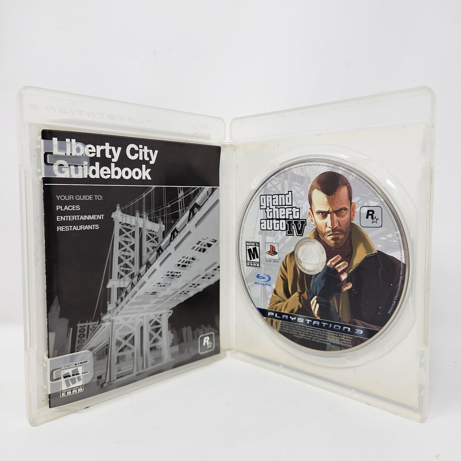 Grand Theft Auto IV GTA 4 PS3 Manual Included No Map