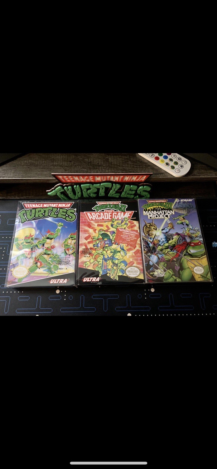 NES CIB TMNT 1 2 and 3 Nintendo Entertainment System Games Authentic Complete