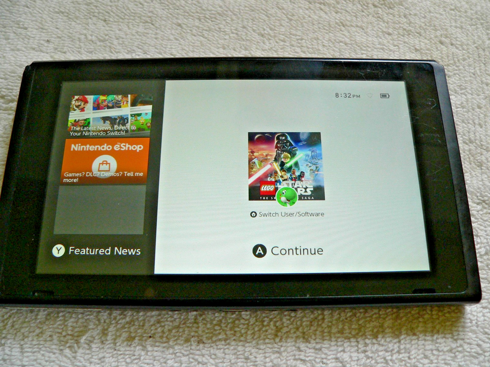 Nintendo HAC-001(-01) Switch Console Only. Works great