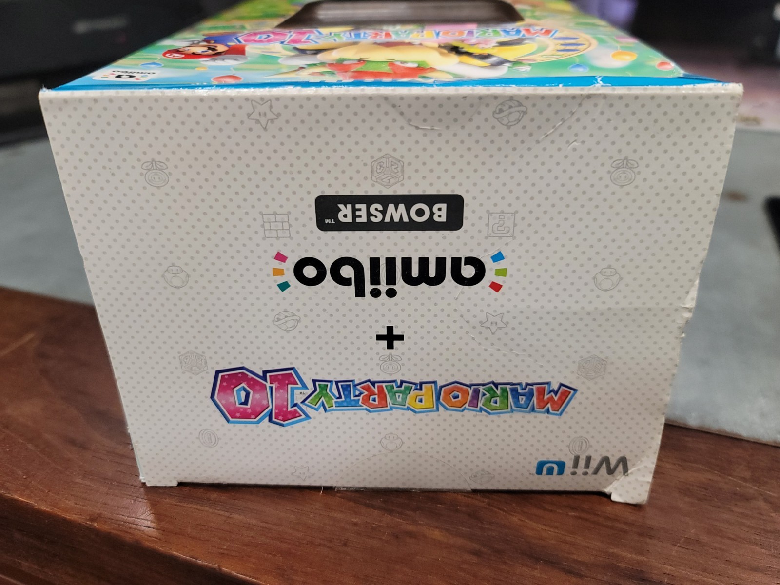 Mario Party 10 + Bowser (Nintendo Wii U, 2016) Box Amiibo **New Open Box**
