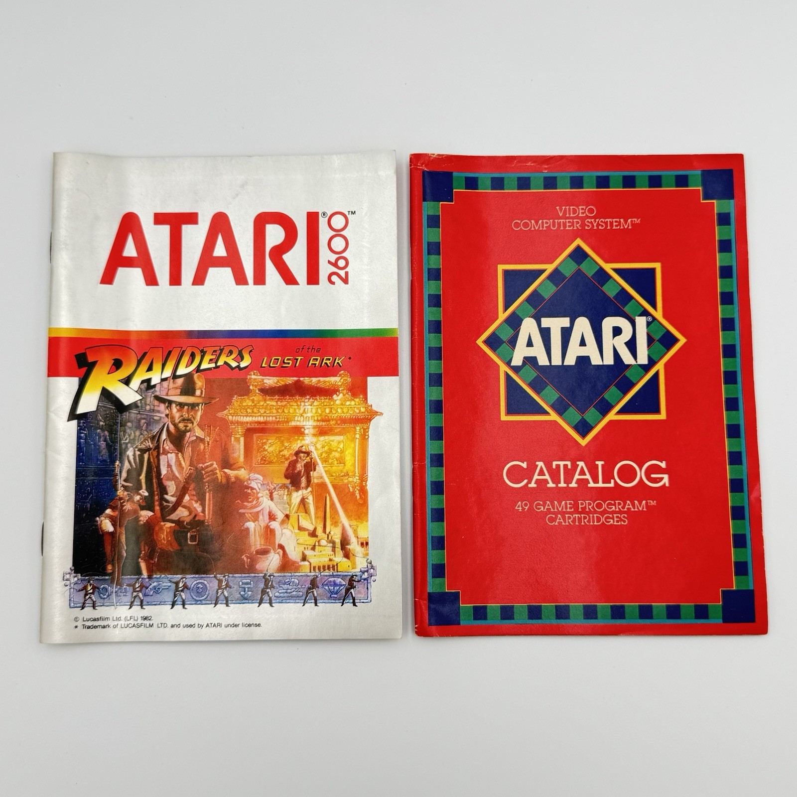 Raiders of the Lost Ark (Atari 2600) CIB Complete with Manual – Tested & Working