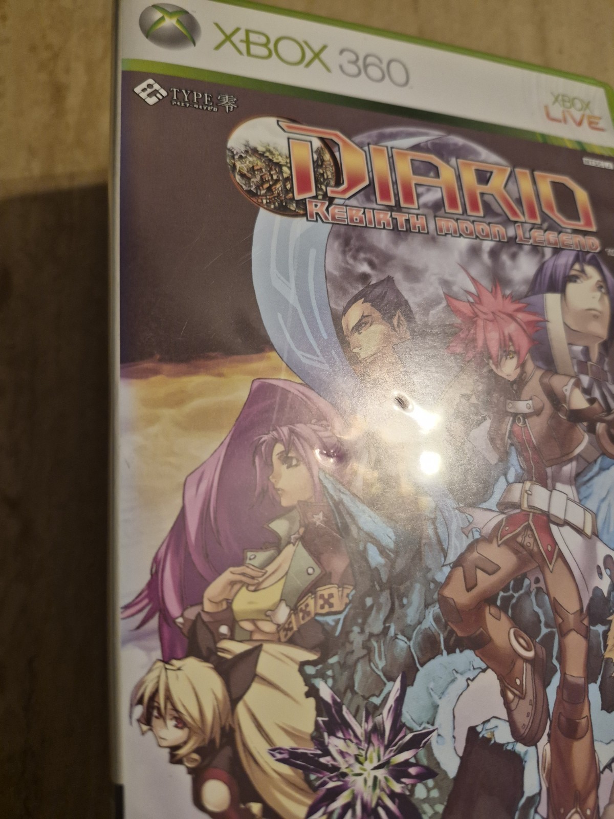 Diario Reverse Moon Legend Japanese Edition NTSC-J Xbox 360 Complete US Seller