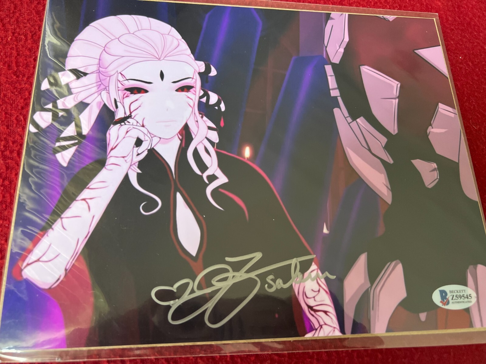 Jen Taylor Autograph Signed 8×10 Photo RWBY & INSCRIPTION SALEM BAS COA