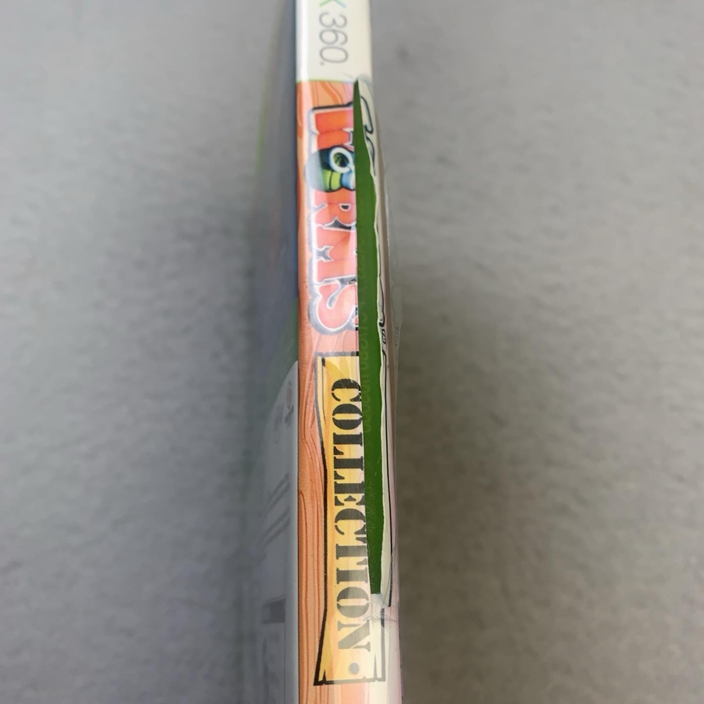 Worms Collection Xbox 360 Game E10+ Maximum Games NTSC-U/C Disc Manual Green