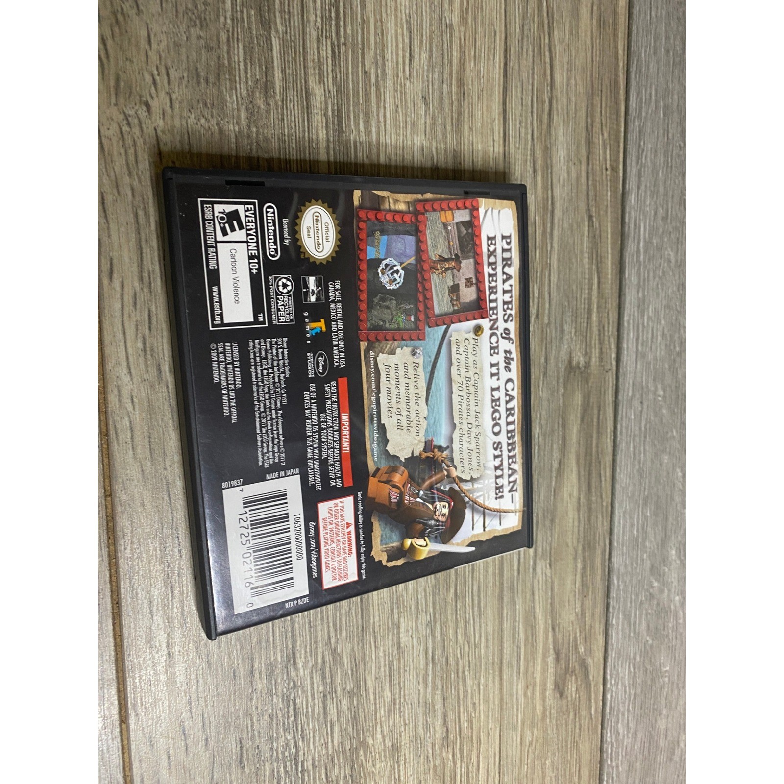 LEGO Pirates of the Caribbean Nintendo DS N/A Multi Excellent Case and Manual