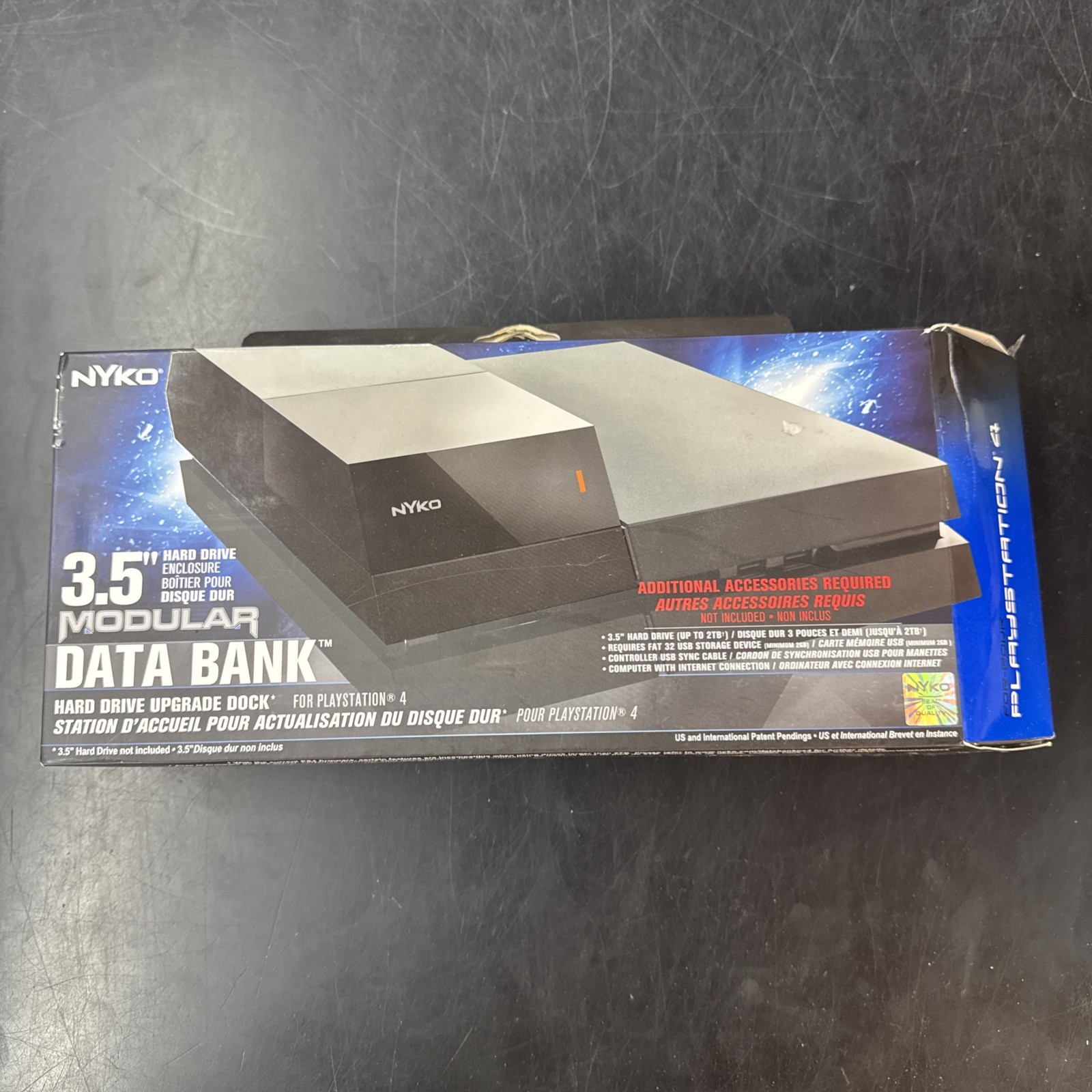 Nyko Data Bank PlayStation 4 Modular Storage Extension Sealed