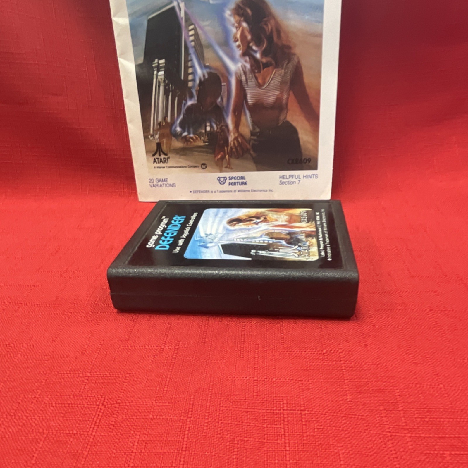 Atari Defender Arcade Game for Atari 2600 Manual Included