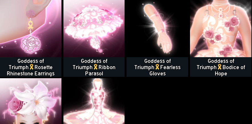 Royale High Sets! Mon Cheri, December’s Dream, and Goddess of Triumph 💕