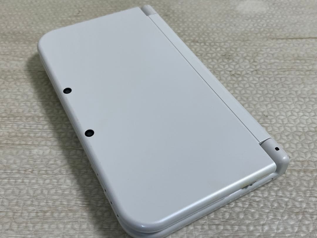New Nintendo 3DS XL LL Pearl White Console from japan USED