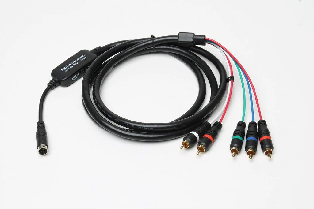 OPEN BOX – YPbPr Component Cable for Sega Genesis – HD Retrovision