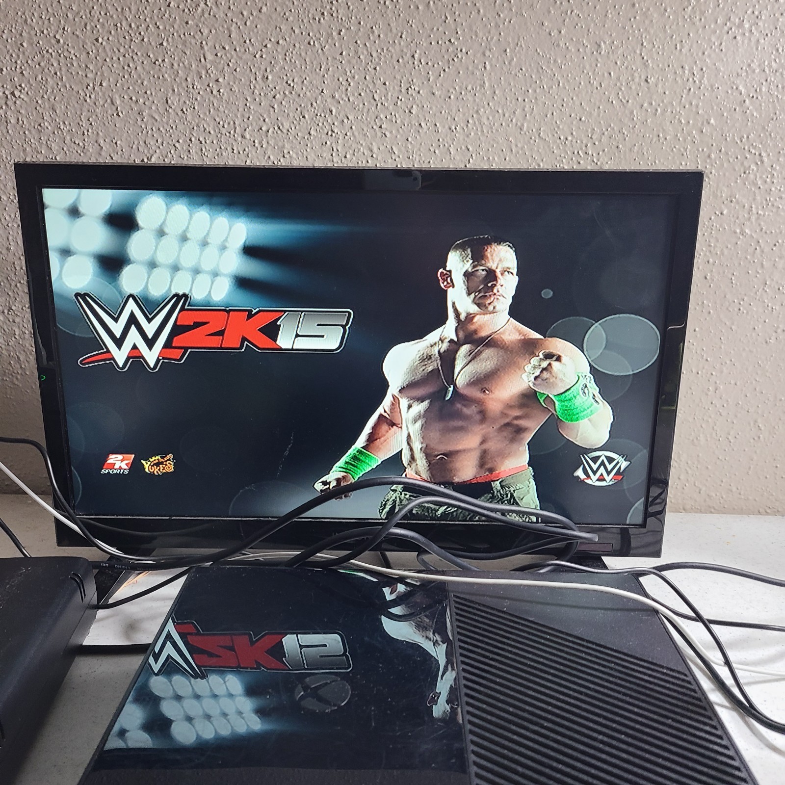 WWE ’12 & 2K15 Microsoft Xbox 360 Game Bundle LOT Tested & Working