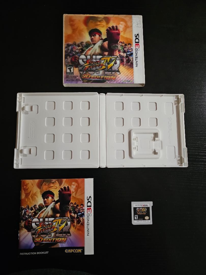 Super Street Fighter IV -3D Edition (Nintendo 3DS, 2011) CIB