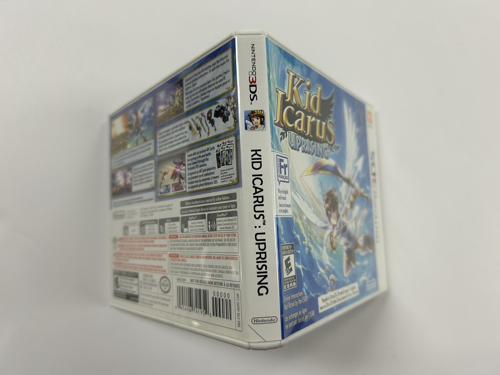 Kid Icarus: Uprising (Nintendo 3DS, 2012) CIB Complete Tested NTSC