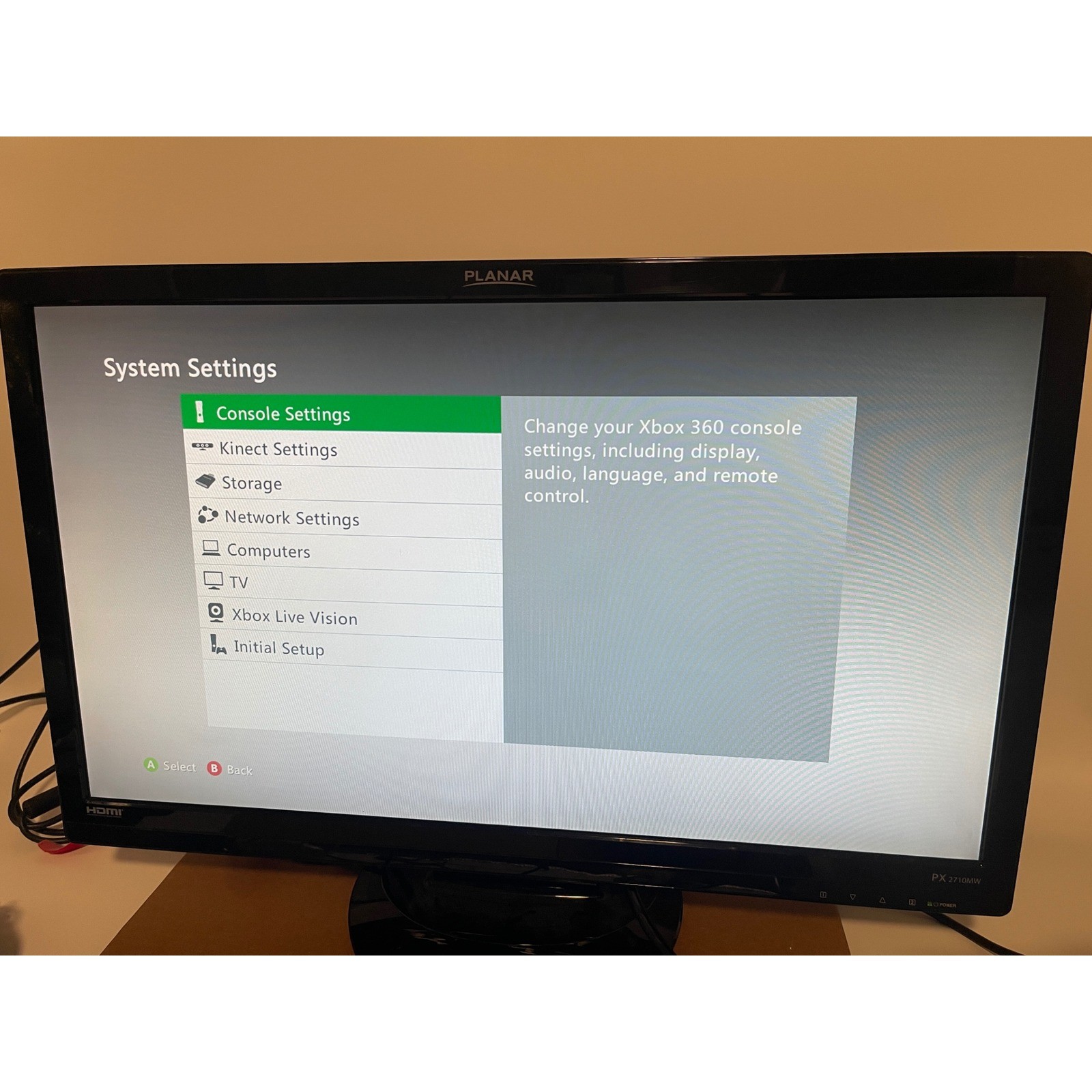Microsoft Xbox 360 Pro 60GB White Bundle Kinect Halo Reach Black Controller