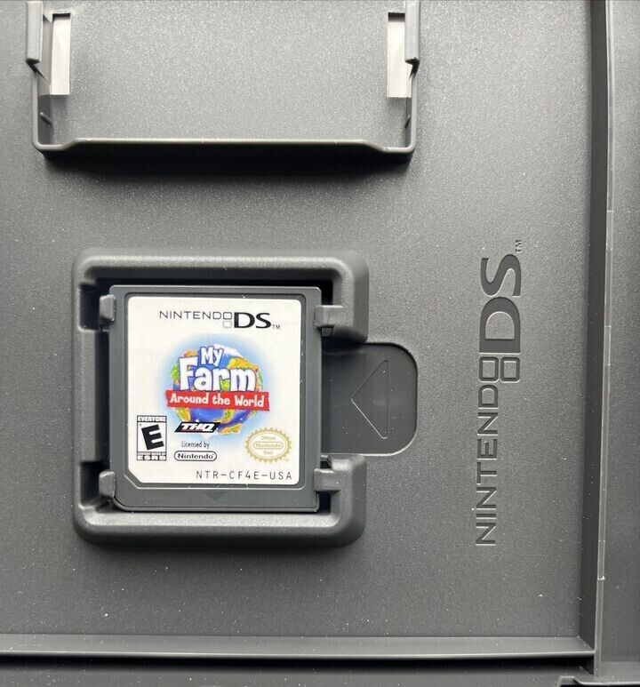 My Farm Around the World (Nintendo DS, 2008) Cleaned, Tested, Complete in Box