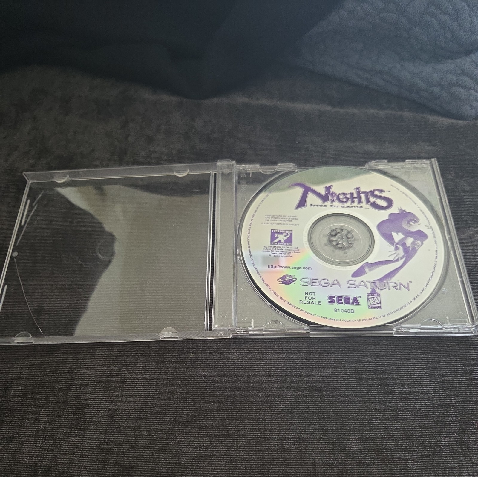 NIGHTS INTO DREAMS – SEGA SATURN! DISC ONLY! TESTED! NOT FOR RESALE VERSION!