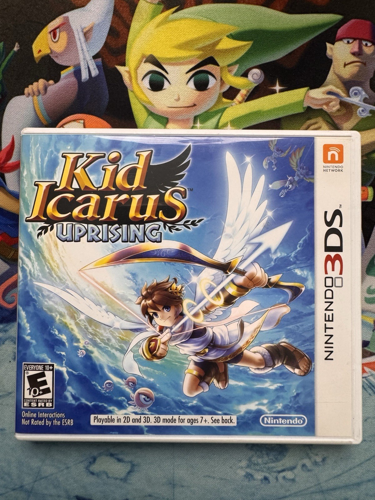 Kid Icarus Uprising (Nintendo 3DS) XL 2DS Game w/Case, Manual, Cards