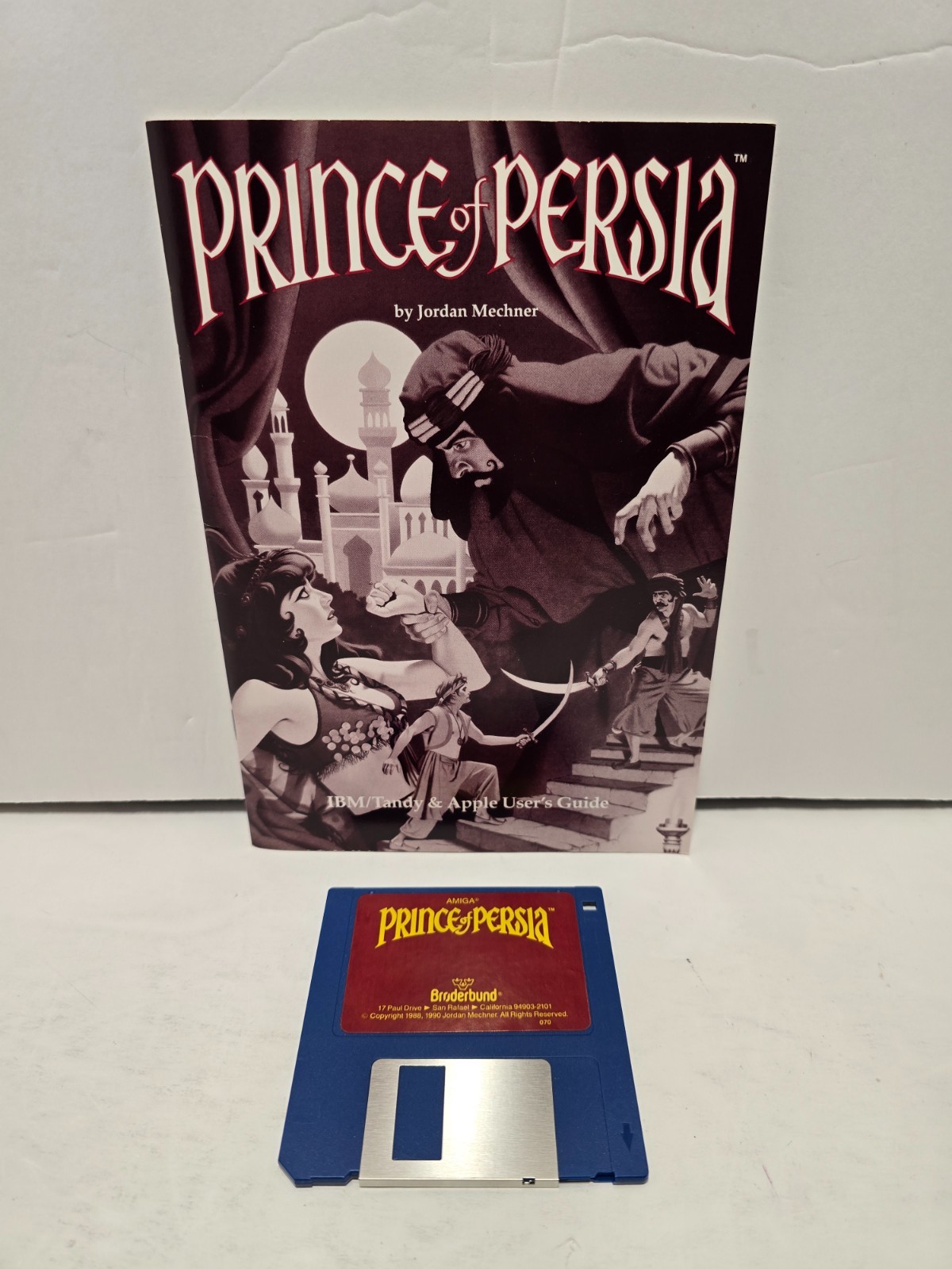 Rare Prince of Persia w/ Manual 3.5″ Commodore Amiga