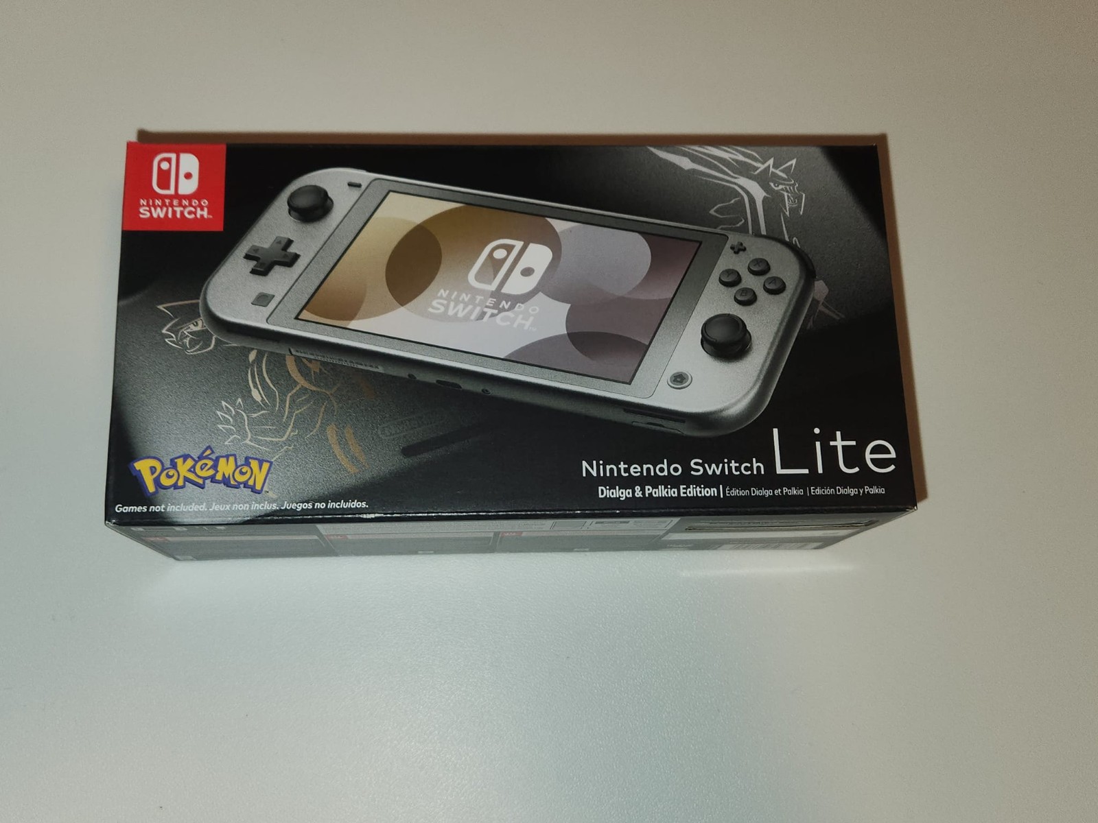 Nintendo Switch Lite: Pokemon Dialga & Palkia Edition – Brand NEW (Rare)