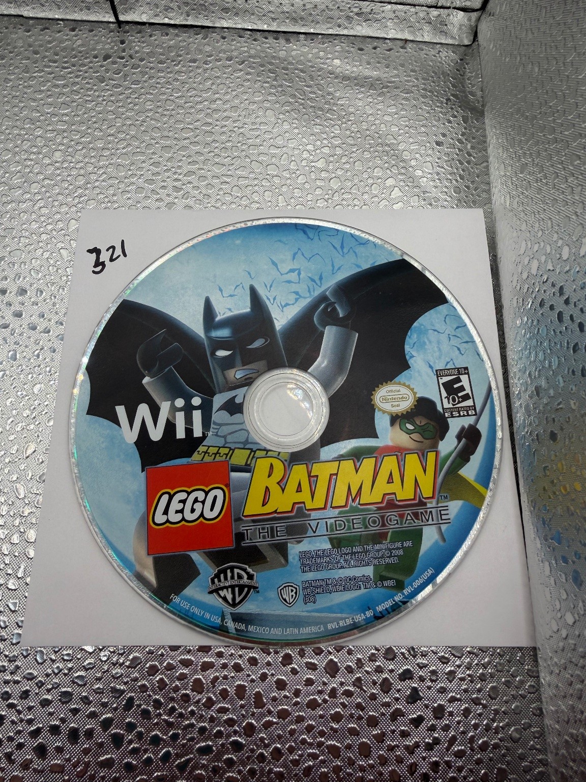 LEGO Batman The Videogame Nintendo Wii Video Game DC Comics Action Adventure