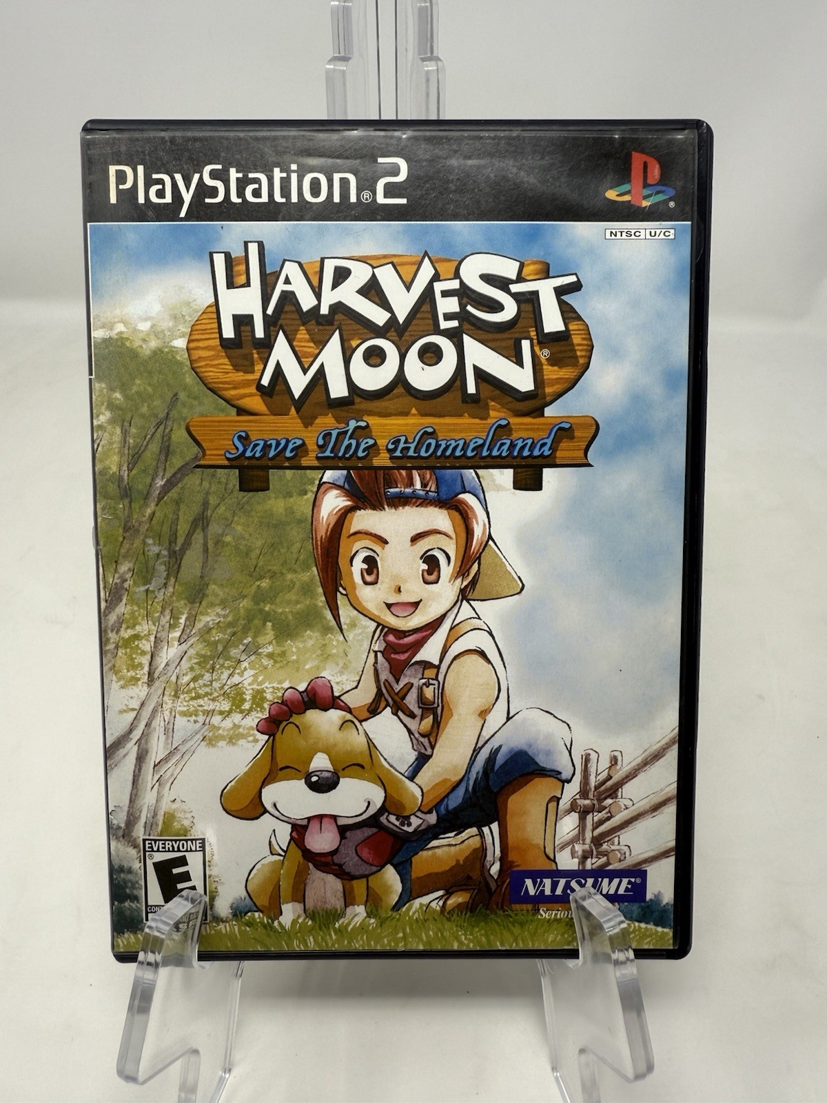 Harvest Moon: Save the Homeland – (PS2, 2001) Complete W/ Registration Card CIB