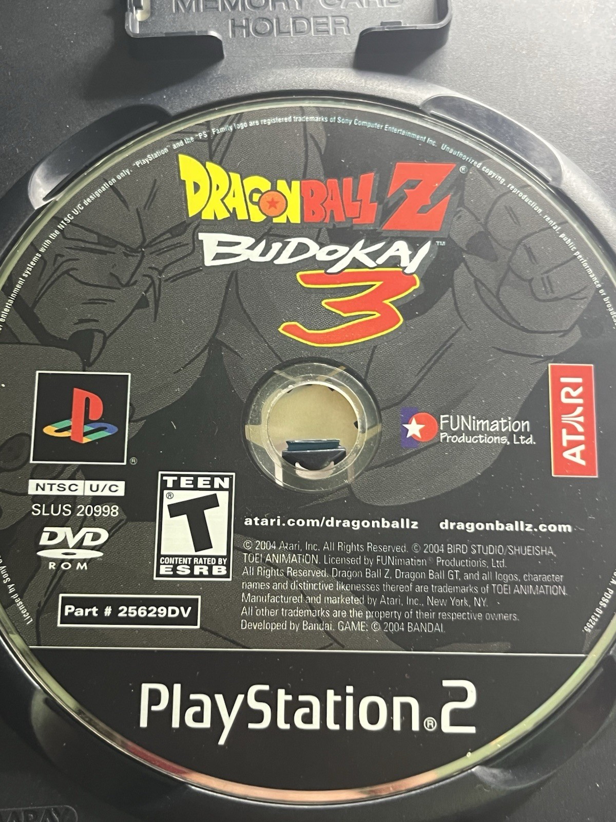 Dragon Ball Z Budokai 3 PlayStation 2 PS2 2004 Disc Only GameStop Case
