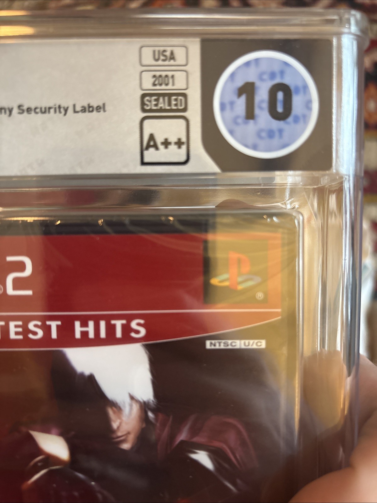 Devil May Cry Greatest Hits- PlayStation 2 (WATA 10, A++ Seal, Y-Fold)
