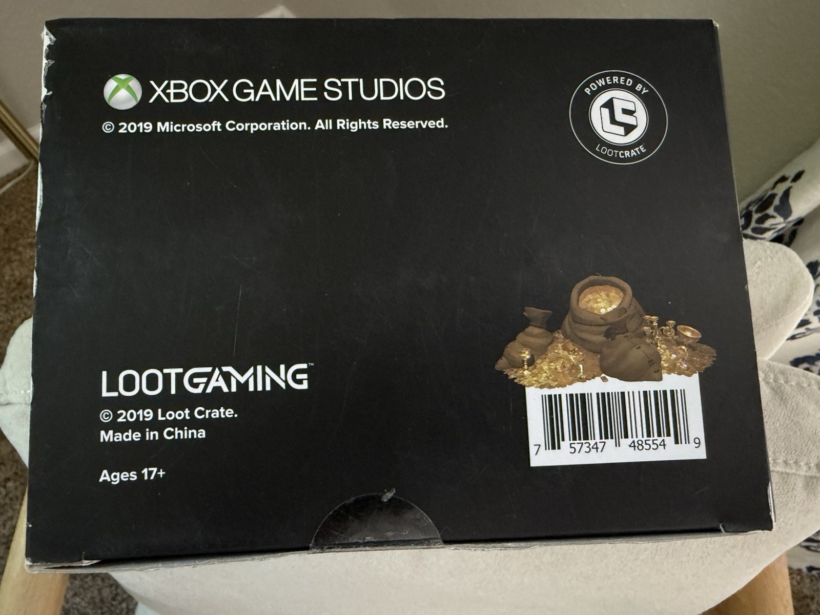 Sea of Thieves Kraken Bookends Loot Crate Xbox Gaming Collectible 2019 Rare