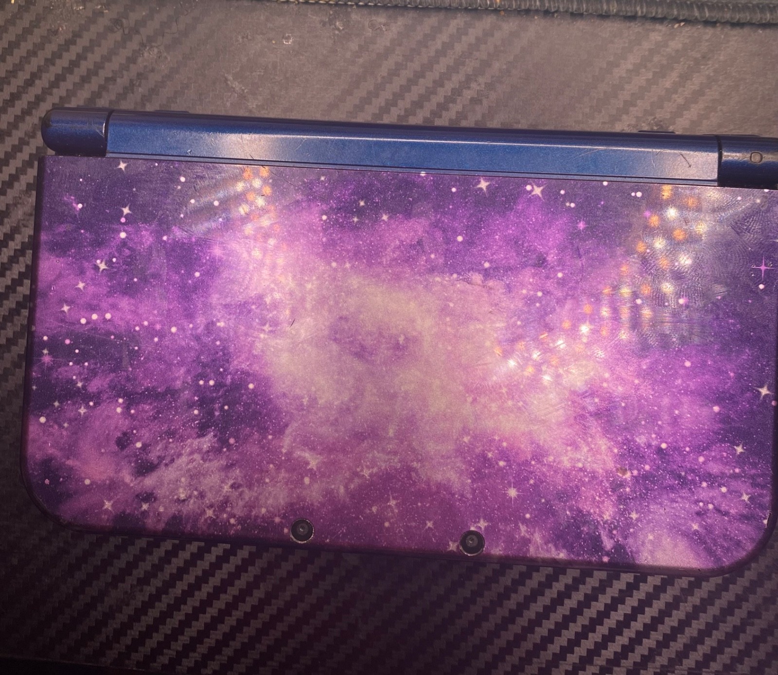 Nintendo 3DS XL Galaxy Edition custom startup