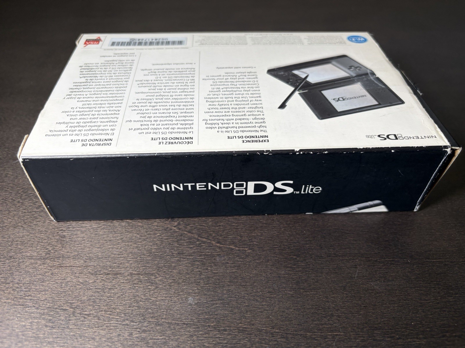 Nintendo DS Lite Handheld System Onyx Black Excellent System