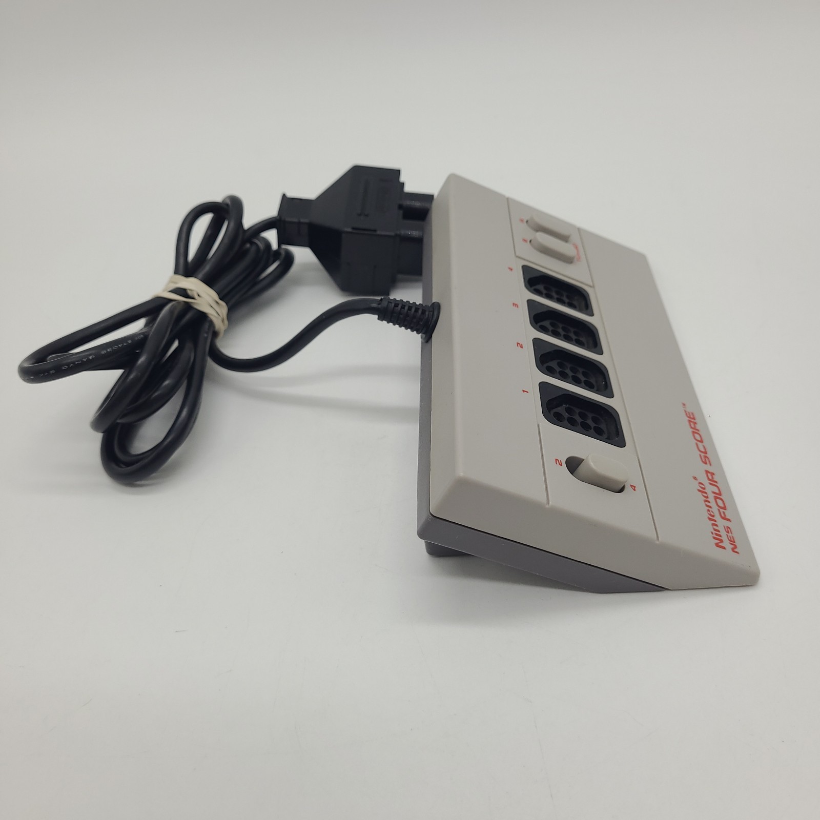 Nintendo NES Four Score NES-034 Multiplayer Adapter OEM Tested